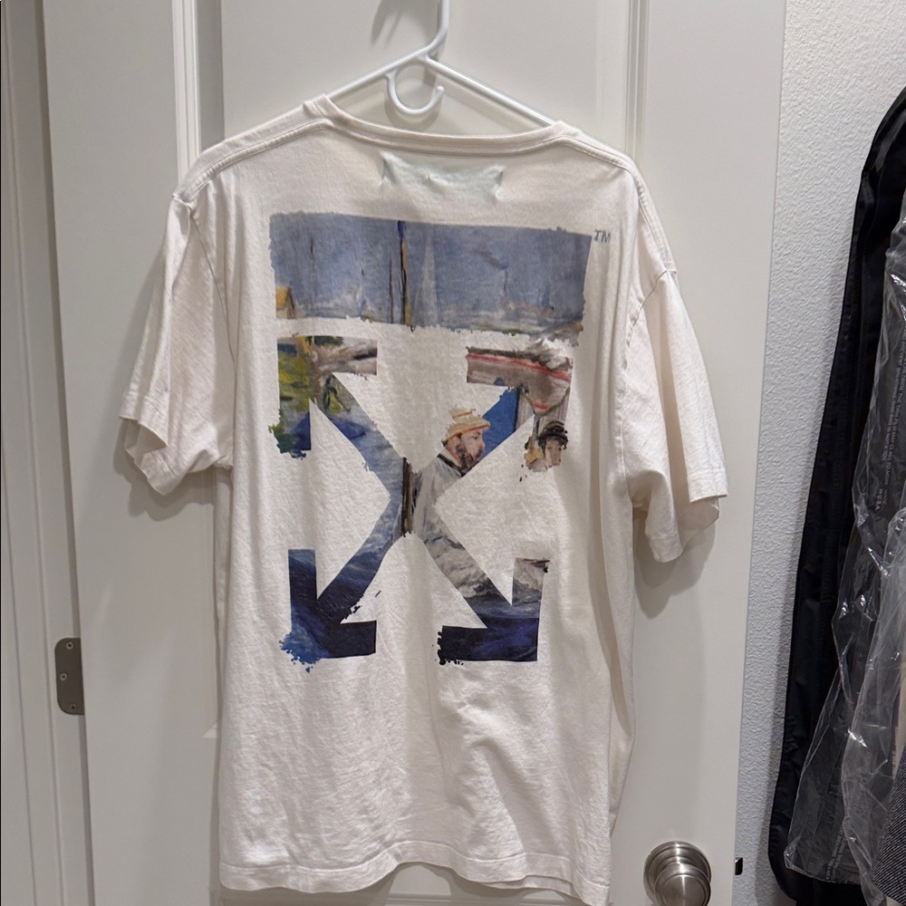 Off-White Graphic Men's T-Shirt - White